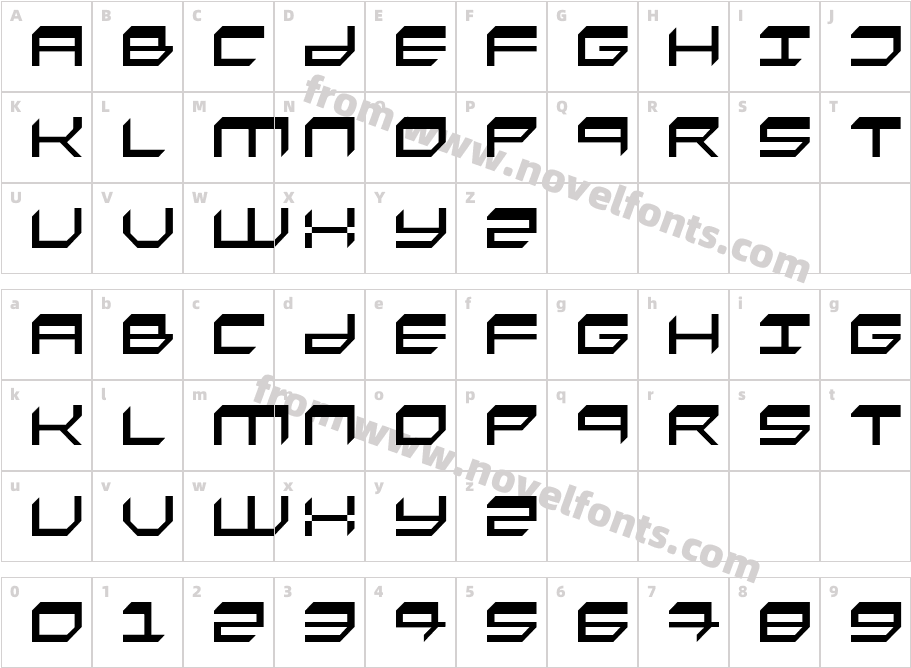 FastoCharacter Map