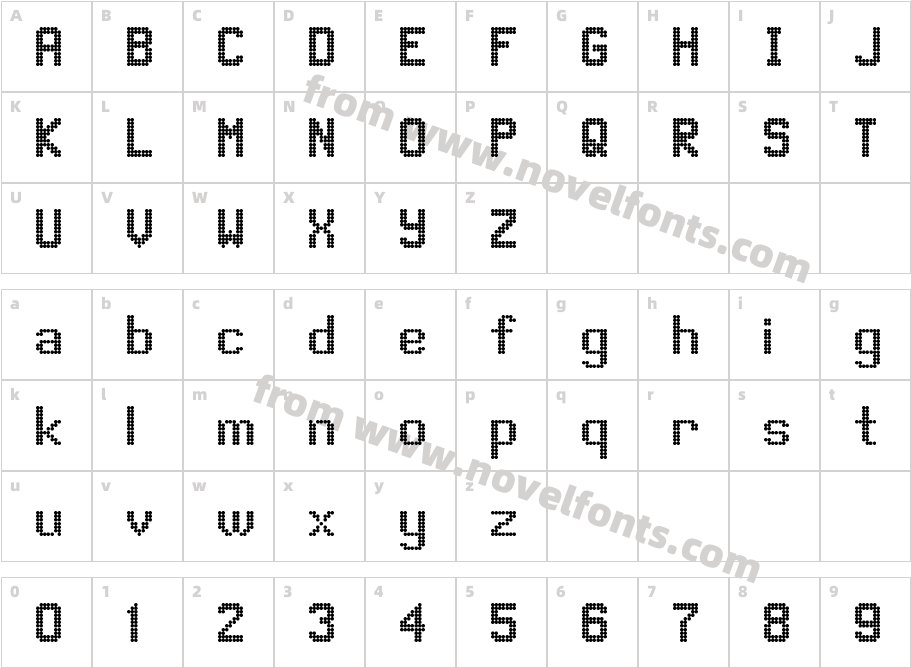 Kone KSS 470 (Wyvern Ver) RegularCharacter Map