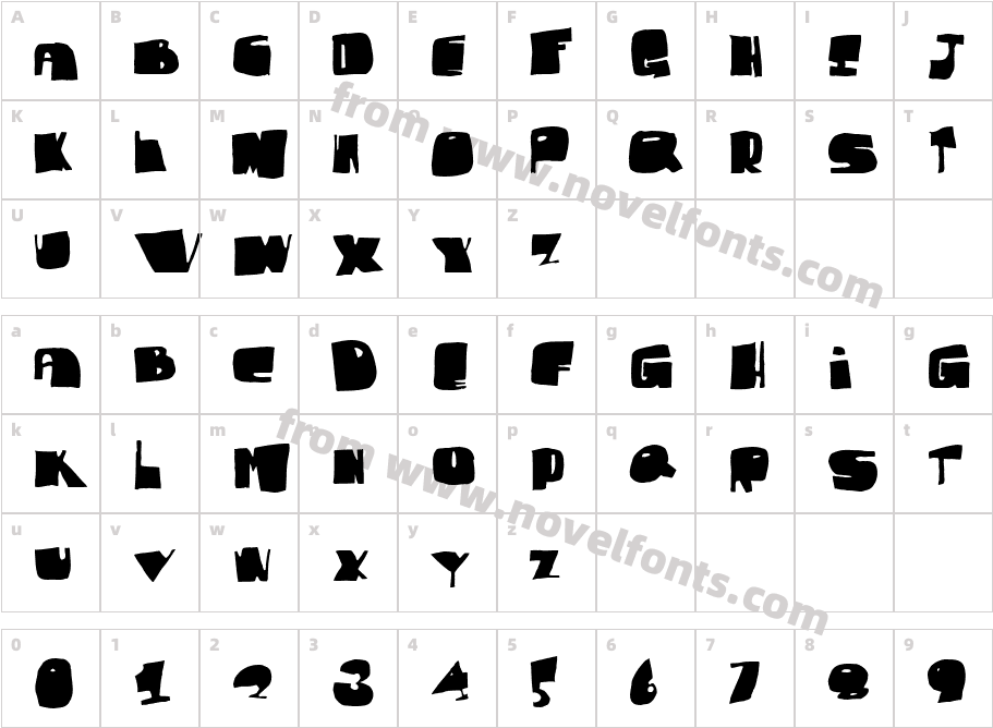 Fat SamCharacter Map