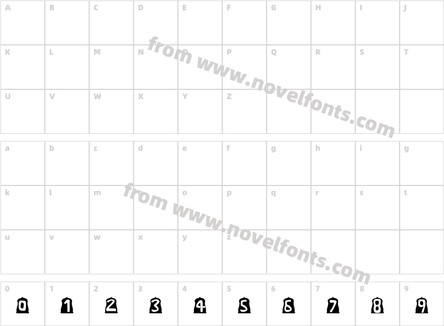 KremboCharacter Map