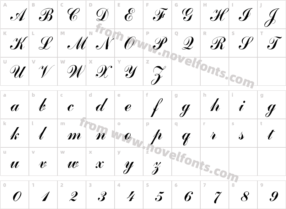 L'AubergeScriptSSKCharacter Map