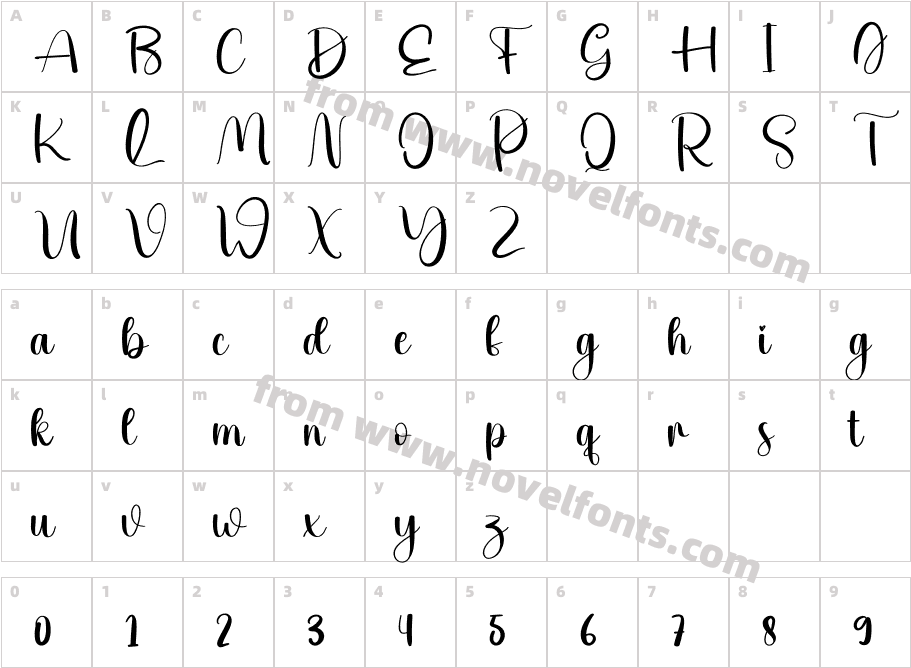 LightRegularCharacter Map