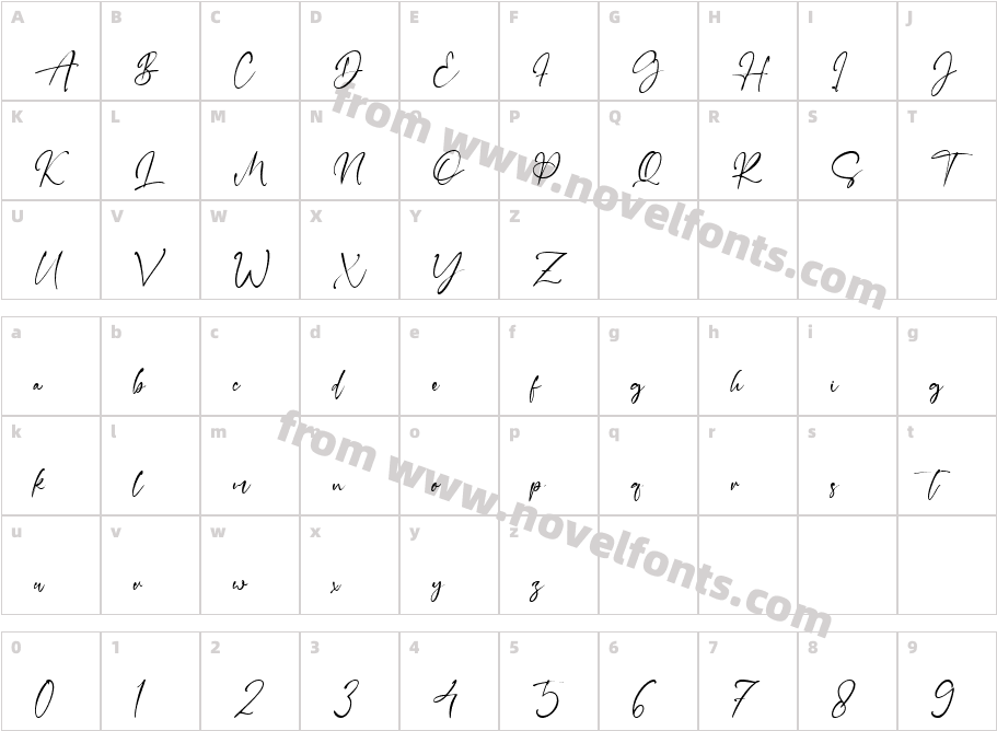 Lilly EliseCharacter Map