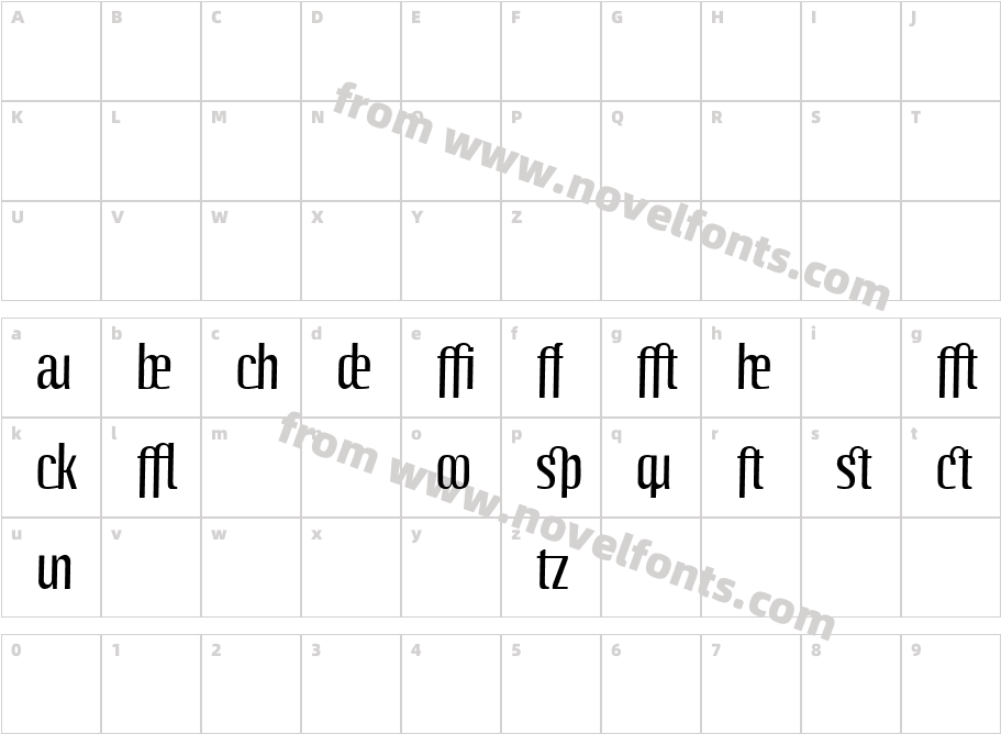 LinotypeOctane-RegularAddCharacter Map