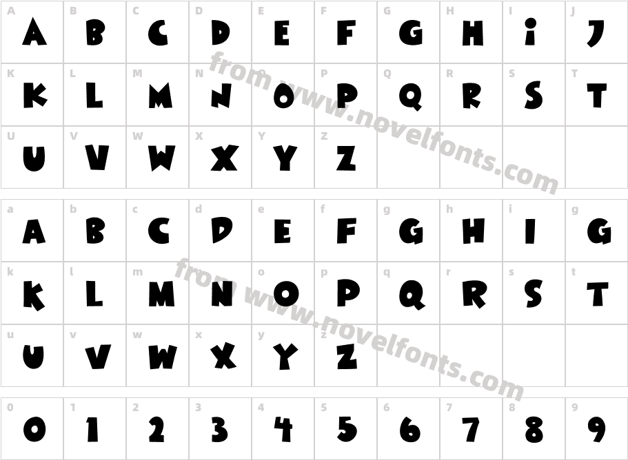 Little DinosaurCharacter Map