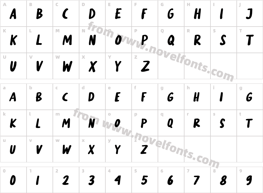 LongWeekendCharacter Map