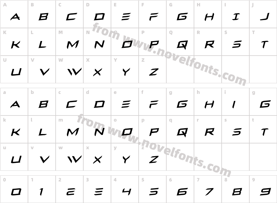 Ferret Face RotalicCharacter Map