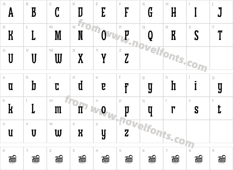 MASHOK trialCharacter Map