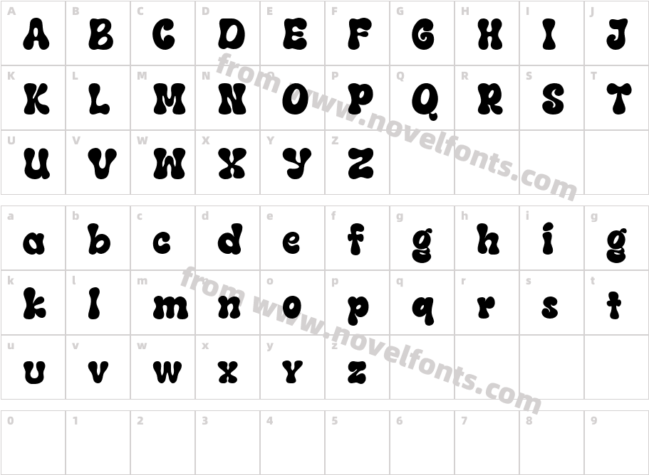 MONSTRAGUTHENCharacter Map