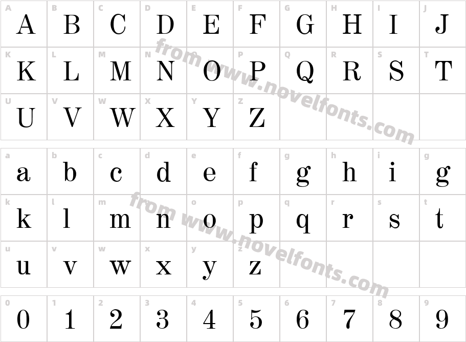 MagazineCharacter Map