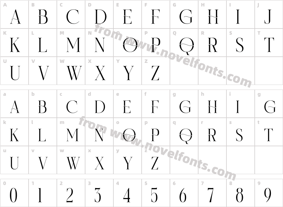 MagisonCharacter Map