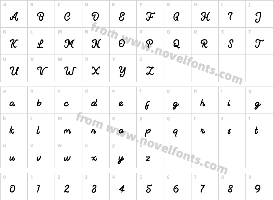 FickedCharacter Map