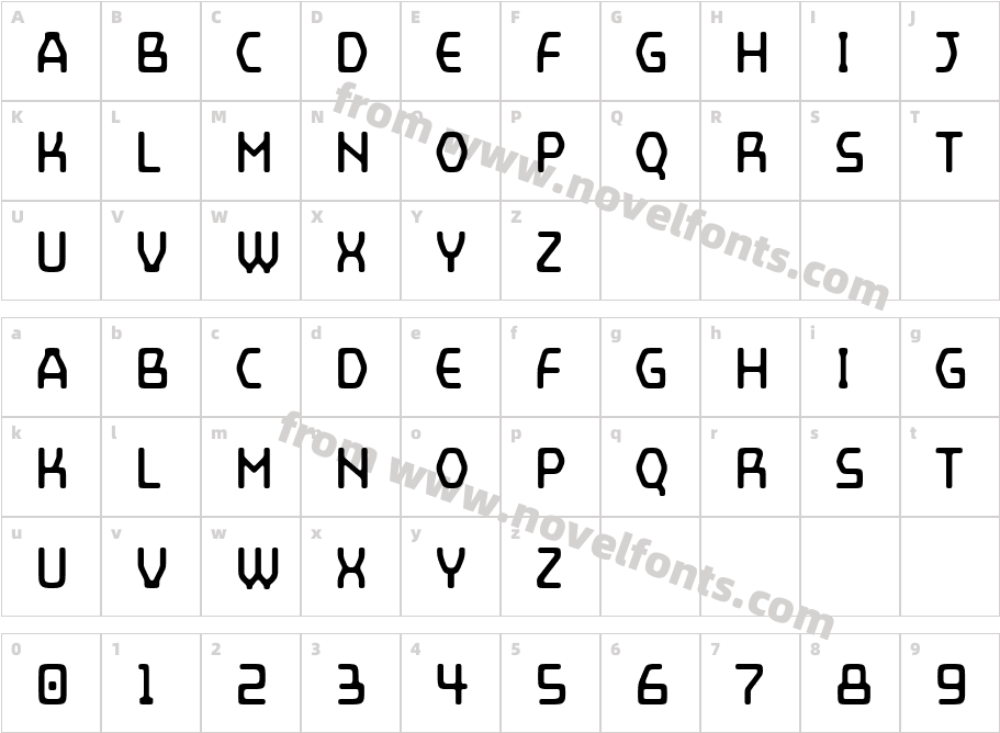 Mainframe-OptoCharacter Map