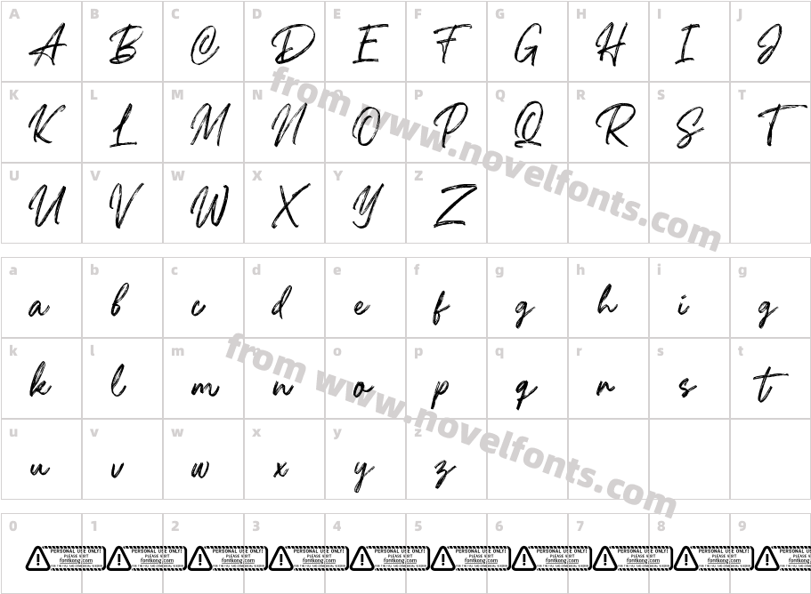 MartabugCharacter Map