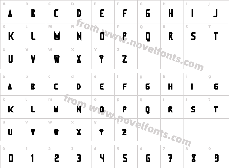 Martienso-HeavyCharacter Map