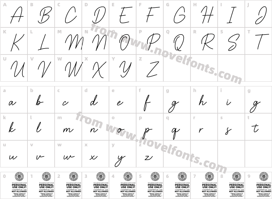 MashinyCharacter Map