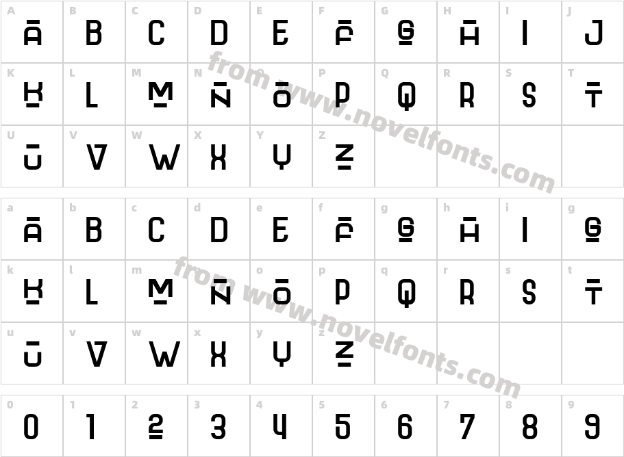 MaskesaCharacter Map