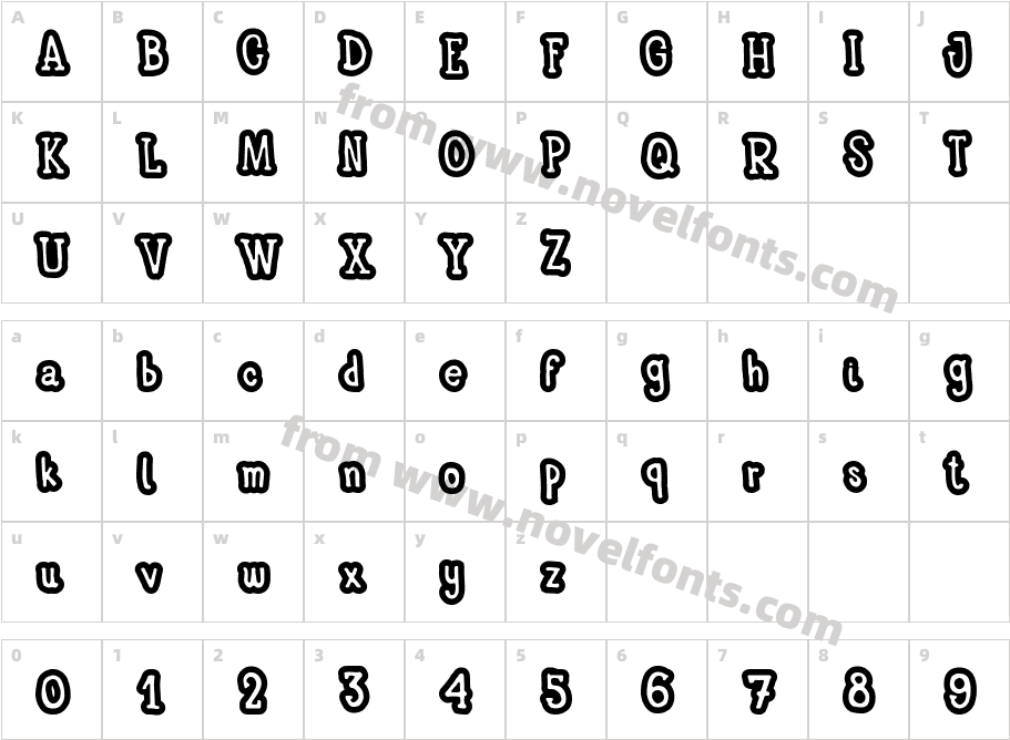 Masturbator DisciplineCharacter Map