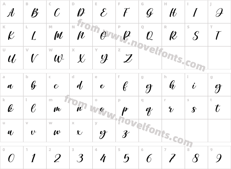 MathenyCharacter Map