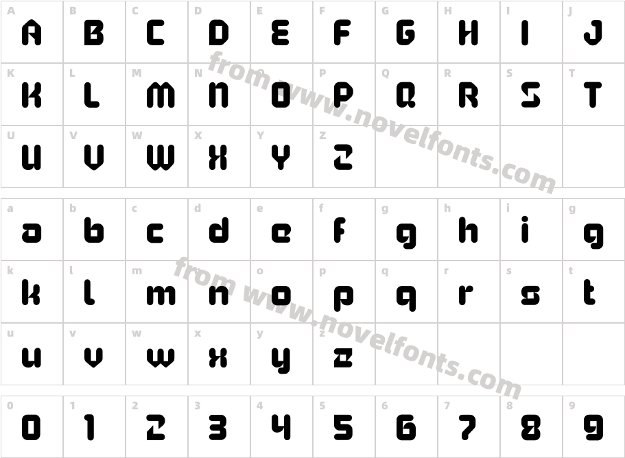 FileCharacter Map