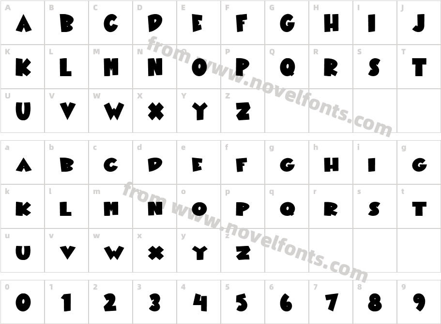 Meteor FallCharacter Map