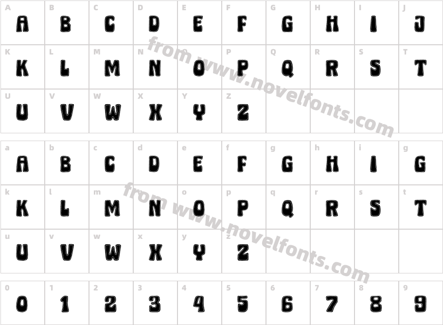 Micky Bonn InlineCharacter Map