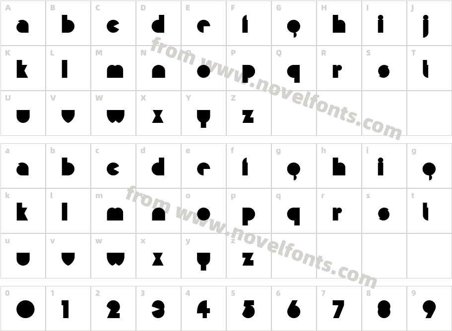 MisirlouCharacter Map