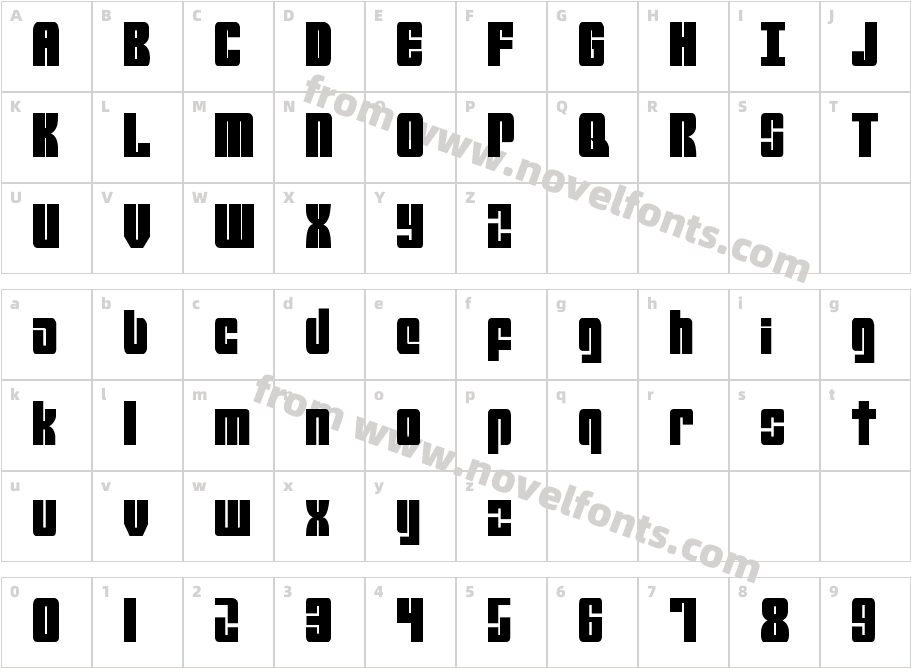 MobileInfantryCondensedCharacter Map