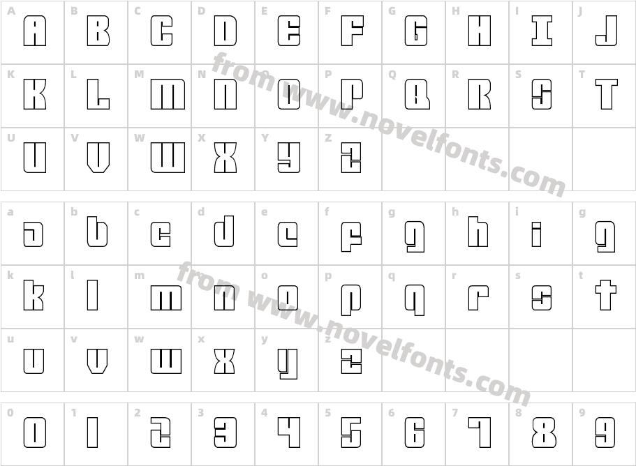 MobileInfantryOutlineCharacter Map