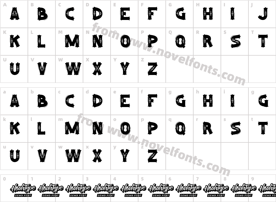 MochaccinoDemoRegularCharacter Map