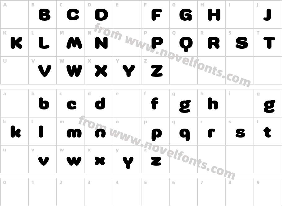 MommiDEMO-BlackCharacter Map