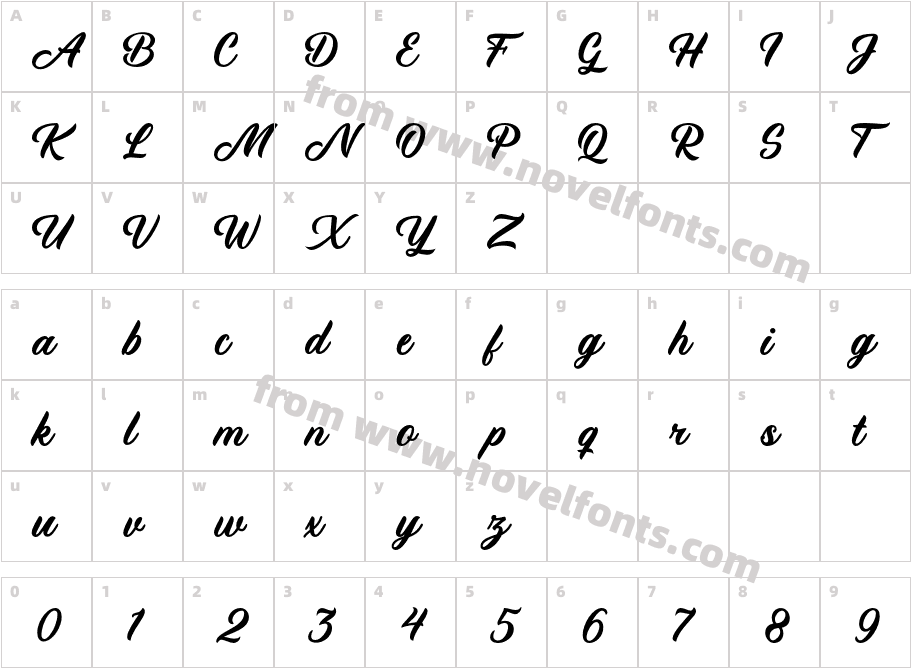 Monday-MiracleCharacter Map