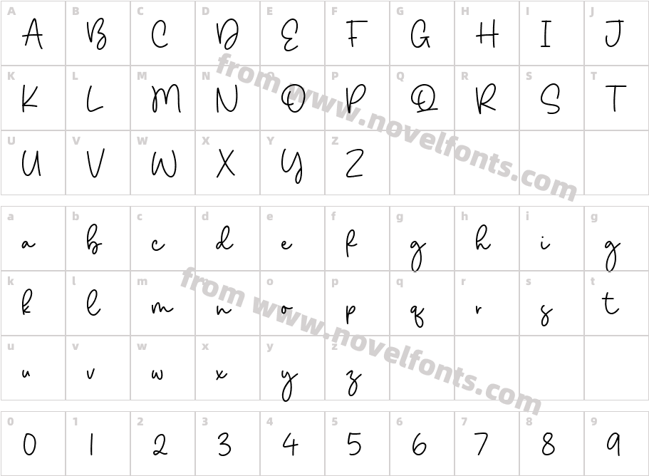 Monstera GardenCharacter Map