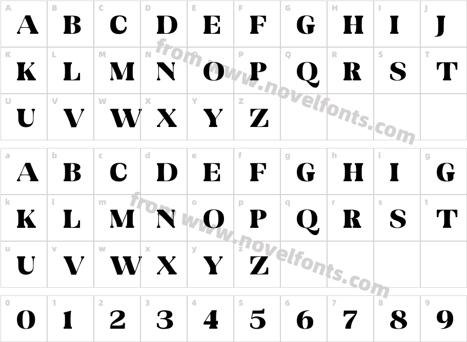 MonteCharacter Map