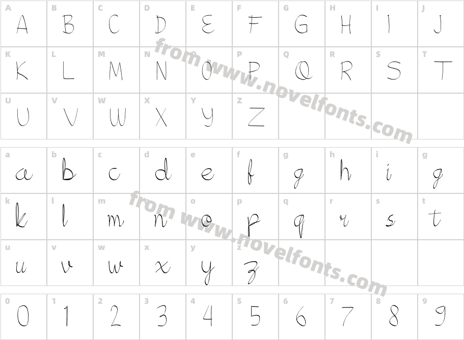 Moon LightCharacter Map