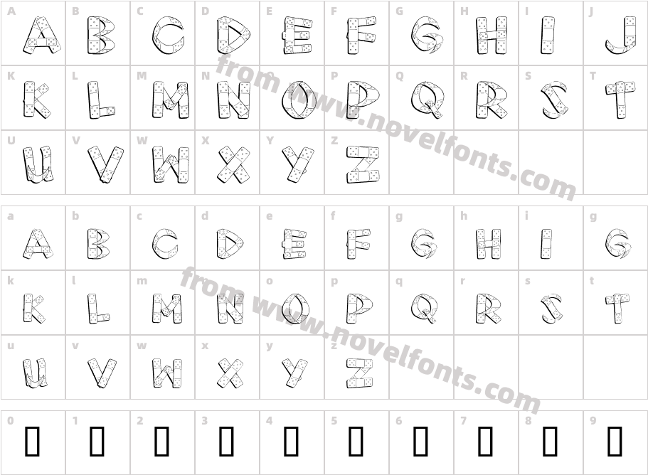 First AidCharacter Map