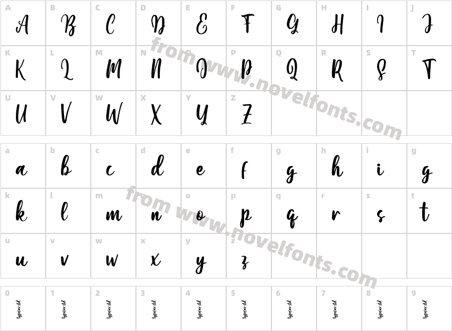 MoshintaCharacter Map