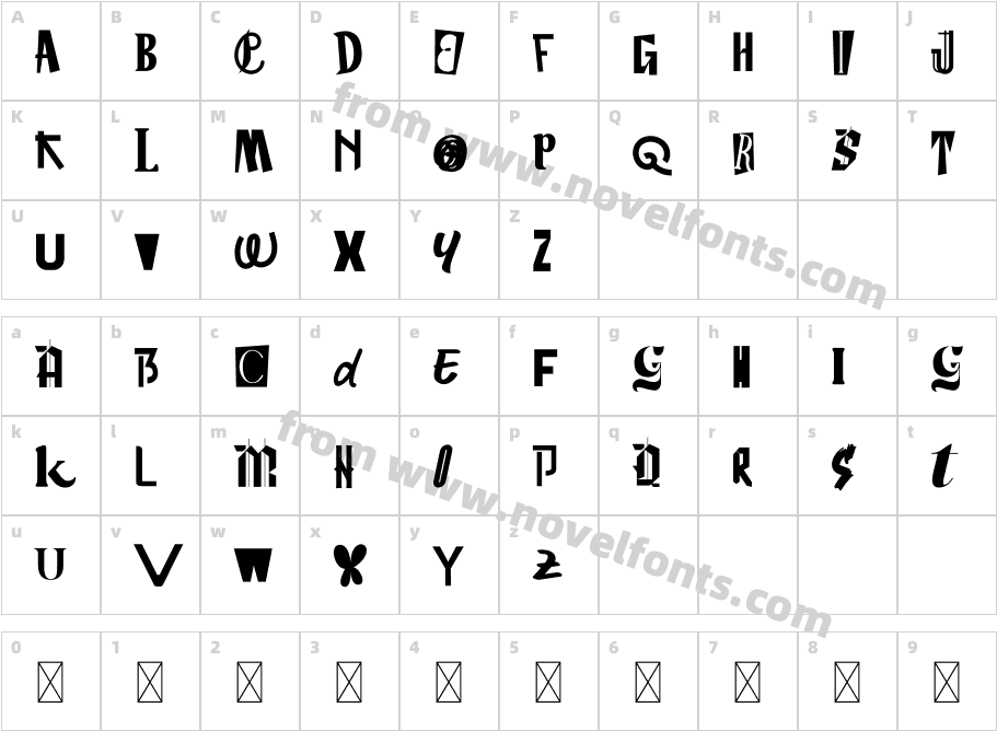 MusicSoundRegularCharacter Map