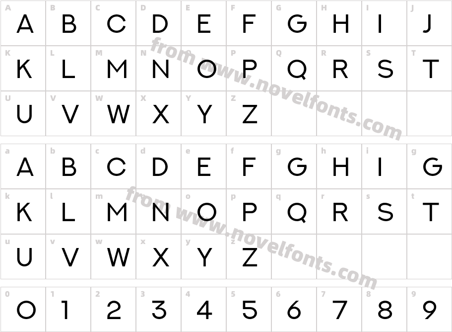 NEXTARTCharacter Map