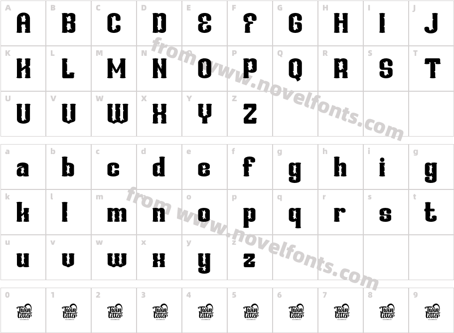 NIKARUCharacter Map