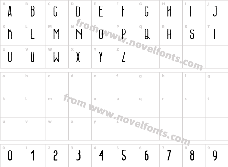 Naonweh RoughCharacter Map