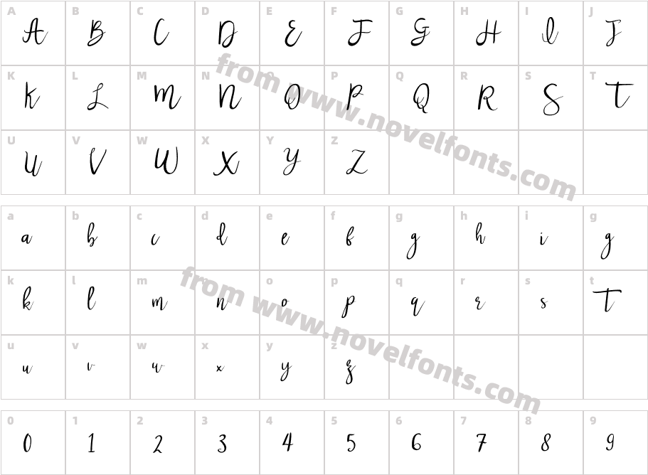 NastarCharacter Map