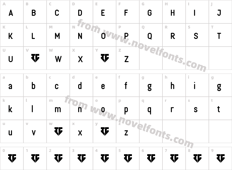 Neogloss-BlackCharacter Map