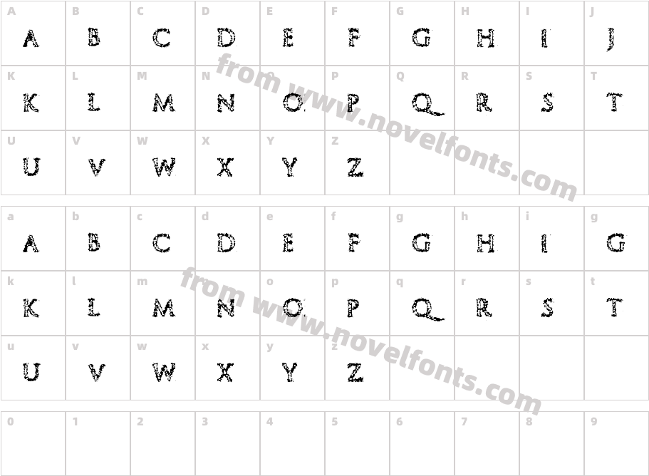 NewCharacter Map