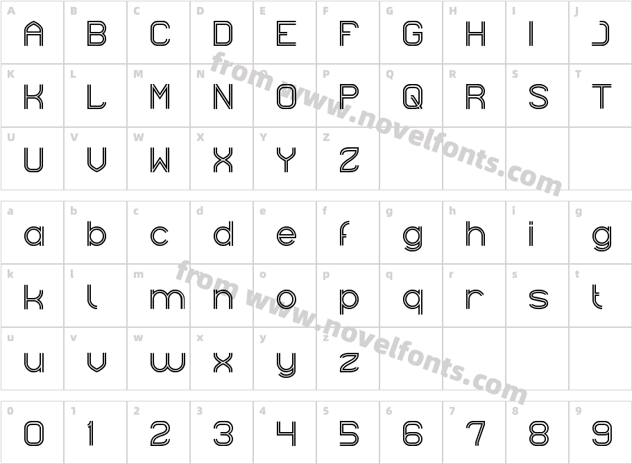 NextCenturyCharacter Map