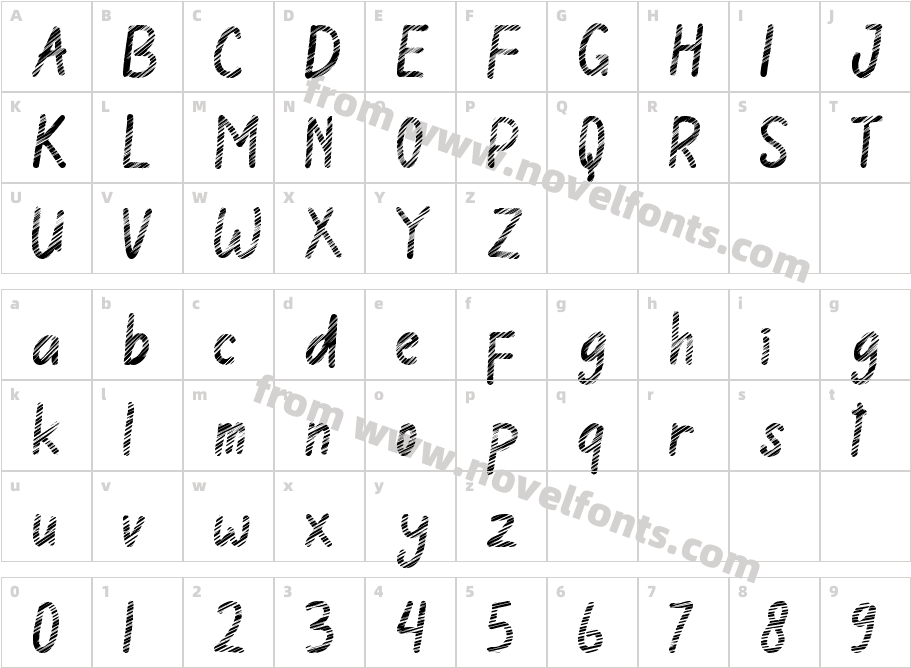 Nice SummerCharacter Map