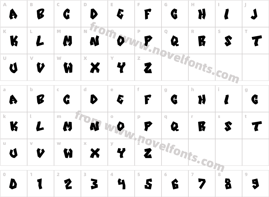 NightFashionRegularCharacter Map