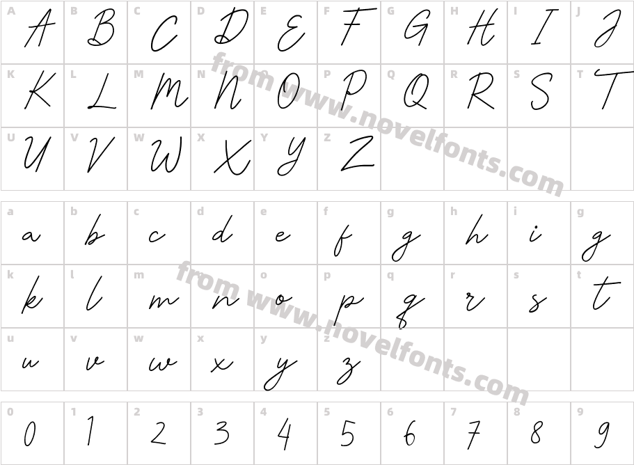 AhbabulCharacter Map