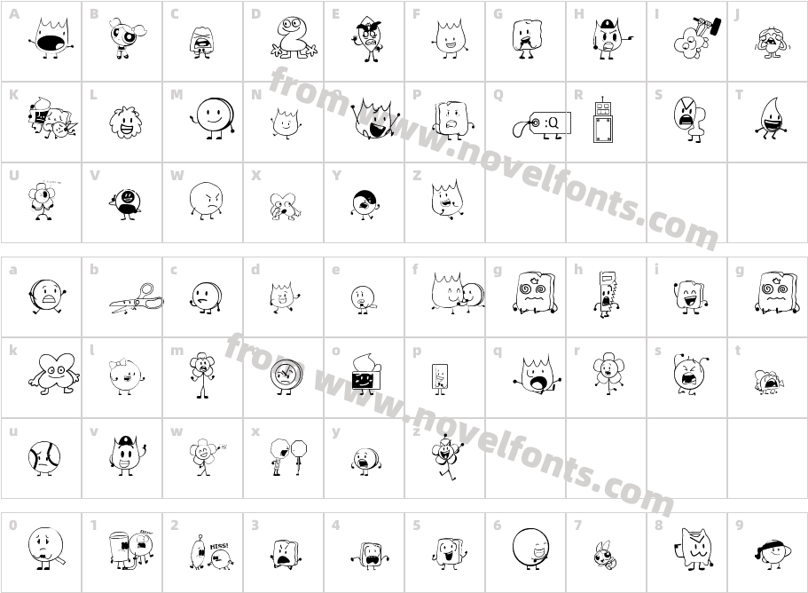 Object Show UltimateCharacter Map