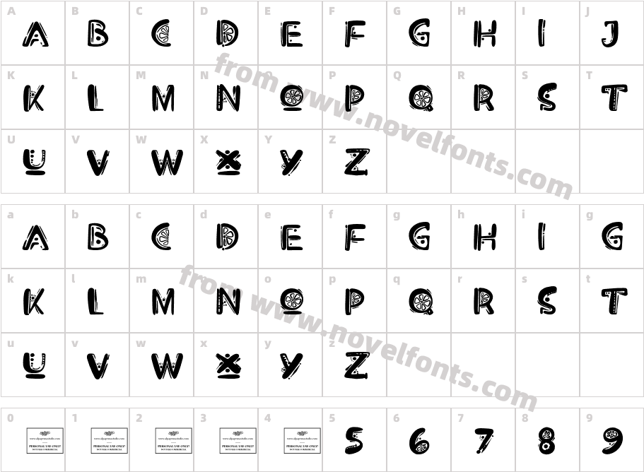 OrangeSquash-nReo0Character Map